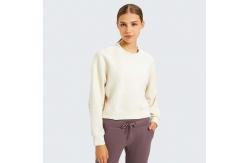 China Breathable Womens Pullover Sweatshirt Crocheted Pullover supplier