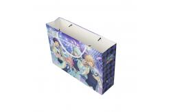 China Recycled Custom Paper Shopping Bags With Handle Matte / Glossy Lamination supplier