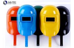 China Face Protection Electrician Hard Hat Arc Welding Customized Large Window Size supplier