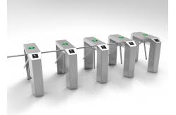 China Metro Station Tripod Turnstile Gate Dry Contact Signal Controlled supplier