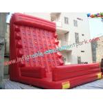 Commercial 0.55mm PVC Tarpaulin Inflatable Sports Games Rock Climb 7L x 6W x 7H Meter for sale