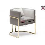 0.42cbm Restaurant Dining Chair Velvet Upholstered Low Back for sale