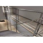 Flexible Stainless Steel Stair Rope Mesh For Balustrade SS304 2.0 MM Wire for sale