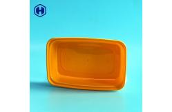 China Non Spill IML Plastic Containers Lightweight Disposable Plastic Box supplier
