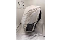 China White Pickleball Racquet Bag With Zipper Closure and Side Thermo Pockets supplier
