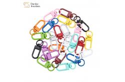 China Metal Swivel Snap Hook Clips , Lobster Trigger Clasps For Keychain Diy Charms supplier