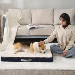 Waterproof Memory Foam Dog Bed Pet Pad Pet House Autumn And Winter Waterproof Mat Fully Removable And Washable Dog Bed for sale