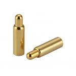 Brass Gold Plating Pogo Pin Connector Spring Force Double Head H6.0mm Smd Type for sale