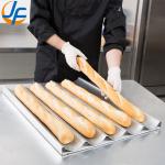 RK Bakeware China Foodservice NSF 600X400/18X26inch/800X600 Commercial Nonstick French Baguette Bread Baking Tray for sale