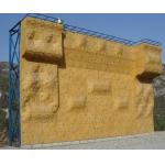 Max Capacity 100-500kg Artificial Pattern Panel Rock Climbing Walls for Adventure Park for sale