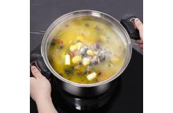 China Custom Logo 5L Double Layer Pressure Cooker Stainless Steel  With Handle supplier