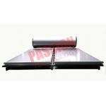 Rooftop Germany Blue Film Coating Pressurized Flat Panel Solar Water Heater for sale
