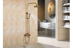 China ROVATE Shower System Kit , Rain Shower System Sliding Hand Shower Holder supplier