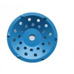 Blue PCD Diamond Cup Wheel Grinding Disc for sale