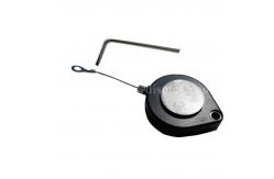 China Heart Shaped Anti Theft Pull Box Recoiler With Loop End supplier