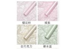 China Thickened flower bouquet wrapped flower hand rubbing paper Pearlescent snow pear paper supplier