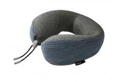 China Airplane Travel Pillow Memory Foam Neck Pillow Foldable Orthopedic Ergonomic Design supplier