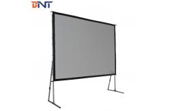 China Foldable Motorized Projector Screen , 180 Inch Motorized Home Theater Screen supplier