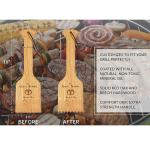 Bristle Free Natural Wooden BBQ Tools And Accessories Grill Scraper