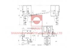 China SN-SG-AQZIV Freight Elevator Safety Components Width Guide Rails 16mm supplier