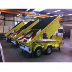 Programmable P16 VMS Trailer Signs Boards Traffic Control Display for sale