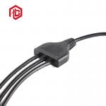 Male Female Y Shaped 20awg Watertight Cable Connector 1 In 3 Out for sale