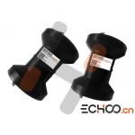KX71-3 Mini Digger Bottom Rollers Kubota Excavator Spare Parts In Black Color for sale