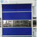                  Automatic Industrial Custom Fast Interior Exterior Roller Shutter Garage Plastic Roll up High Speed PVC Door              for sale