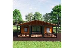 China Prefabricated Modular Expandable Container House Residential House With Balcony Room Villa supplier
