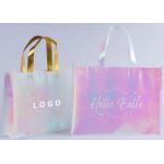 Gift Tote Non Woven Shopping Bag Holographic Metallic Shiny Laminated Iridescent for sale