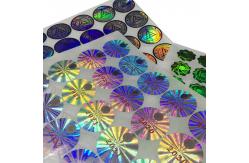 China Custom Security Holographic Label Stickers Adhesive And Void For Seal Void Sticker supplier