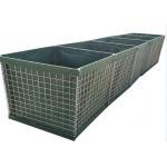 Military 4mm Wire Thick Hesco Bastion Hot Dipped Galvanized Welded Gabion Box for sale
