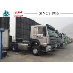 10 Wheeler HOWO A7 Tractor Truck , HOWO 6x4 Tractor With 371HP Euro II Engine for sale