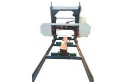 China Log harvester cutting portable horizontal band sawmills with diesel engine supplier