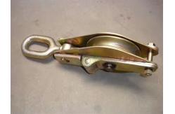 China 30KN Basic Construction Tools Steel Hoisting Pulley Block For Lifting supplier