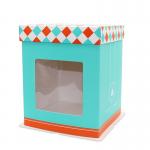 CMYK/Pantone Printing Food Packaging Box Cake Tasting Box with Custom Order and Sample Cost Refunded for sale