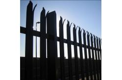 China Assembled 2.4 M High Palisade Security Fence / Galvanized Steel Palisade Fencing supplier
