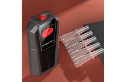 China Result Light Prompt ABS Bluetooth Breathalyzer For Lung Alcohol Content supplier