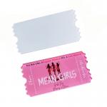 Creative 3mm Sublimation Blank Acrylic Ticket for sale