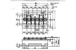 China EVM31-050 BIPOLAR TRANSISTOR MODULES Rating and Specifications FUJITSU IGBT Power Module supplier