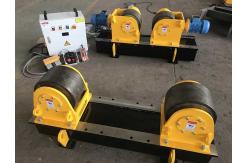 China Hydraulic Cylinder Welding Rollers 10T Capacity /Conventional  Welding Rotator Stands supplier