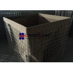 Flood Control Hesco Baskets 4mm 5mm Wire Diameter Square Hole MIL 6