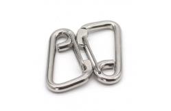China High Polished Rope Hardware Accessories Simple Snap Hook Rigging Hardware supplier