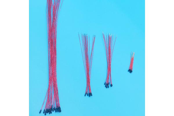 Epoxy Coated NTC Thermistor , Epoxy Resin Package Solid State Temperature Sensor