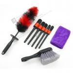 Polypropylene Car Detailing Cleaning Interior Brush 8pcs Set for sale