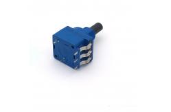 China ROHS Rotary Switch Potentiometer B500k Pot For Volume Dual  Carbon Film supplier