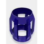 API 10D One Piece Bowspring Centralizer Blue Oil Well Centralizer for sale