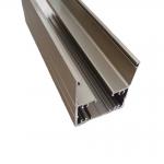 Golden Anodized Door Aluminium Extrusion 6063 Aluminium Profiles Decoration Building Materials for sale
