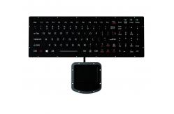 China Rugged Military Keyboard For Critical Military Standards With Touchpad And Backlight supplier