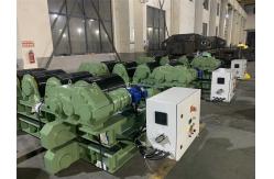 China Offshore Traverse 200t Welding Turning Rolls With Rubber Tyre CE ISO supplier